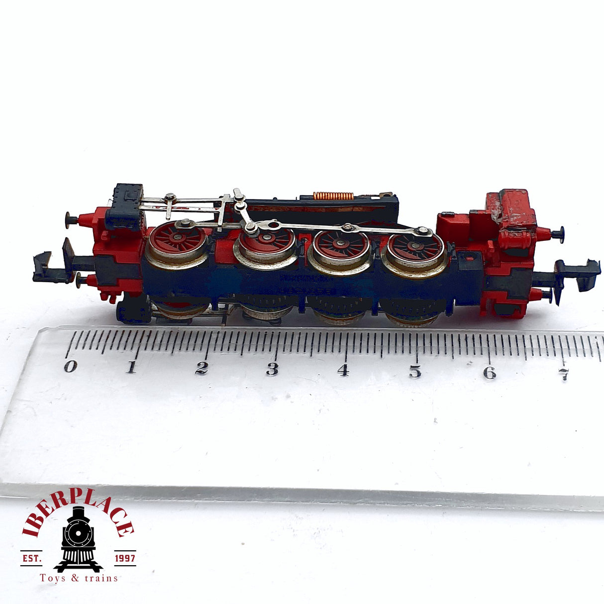 ♻️ 2da mano - IBERTREN Locomotora de vapor para piezas o repuestos N escala 1:160