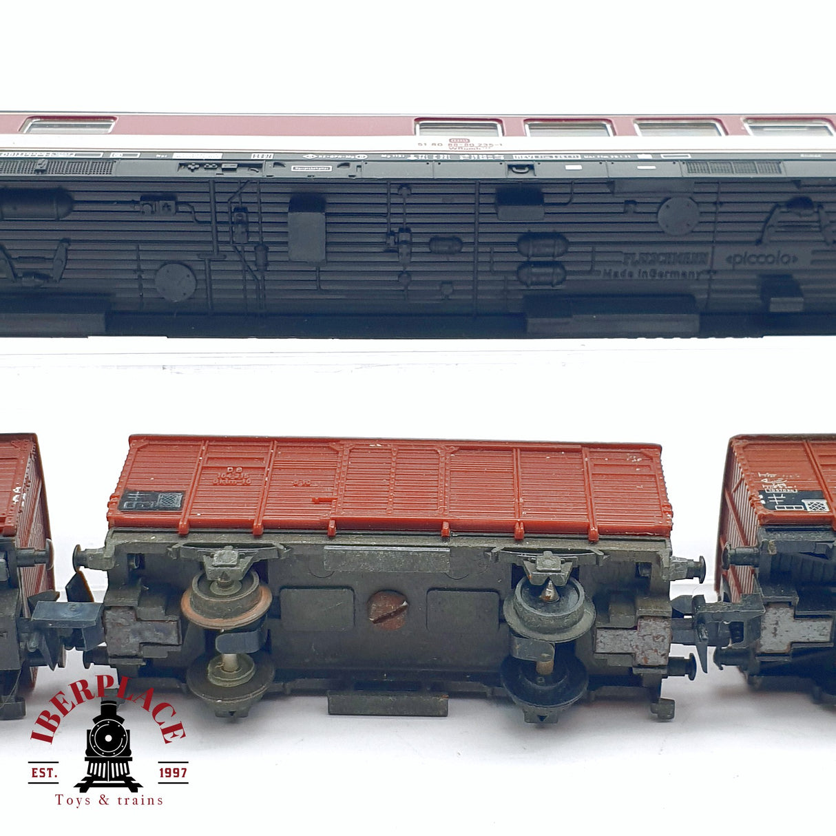 ♻️ 2da mano - Fleischmann Arnold vagones para piezas o repuestos N escala 1:160