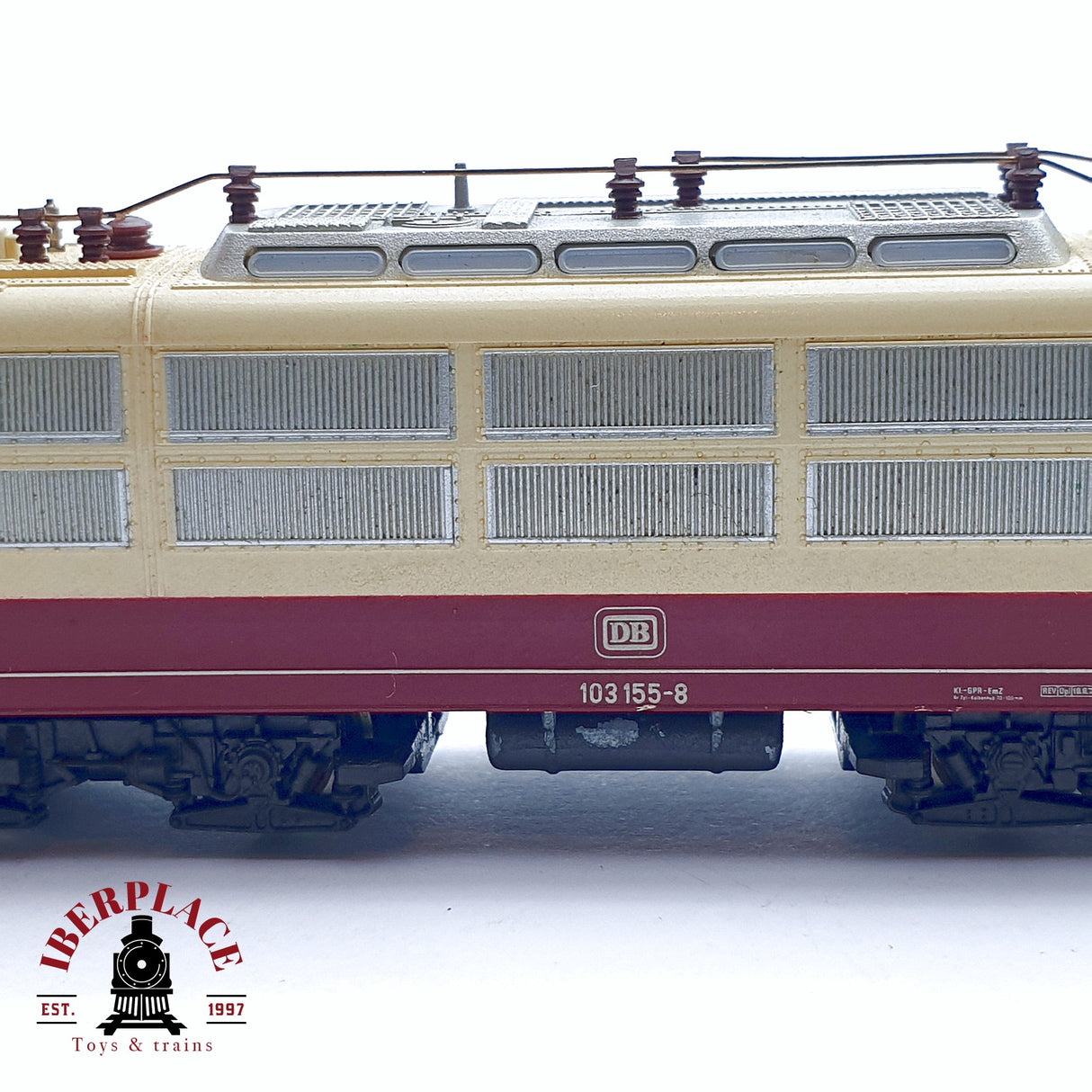 💡♻️ 2da mano - Fleischmann 7376 Locomotora eléctrica DB 103 155-8 N escala 1:160