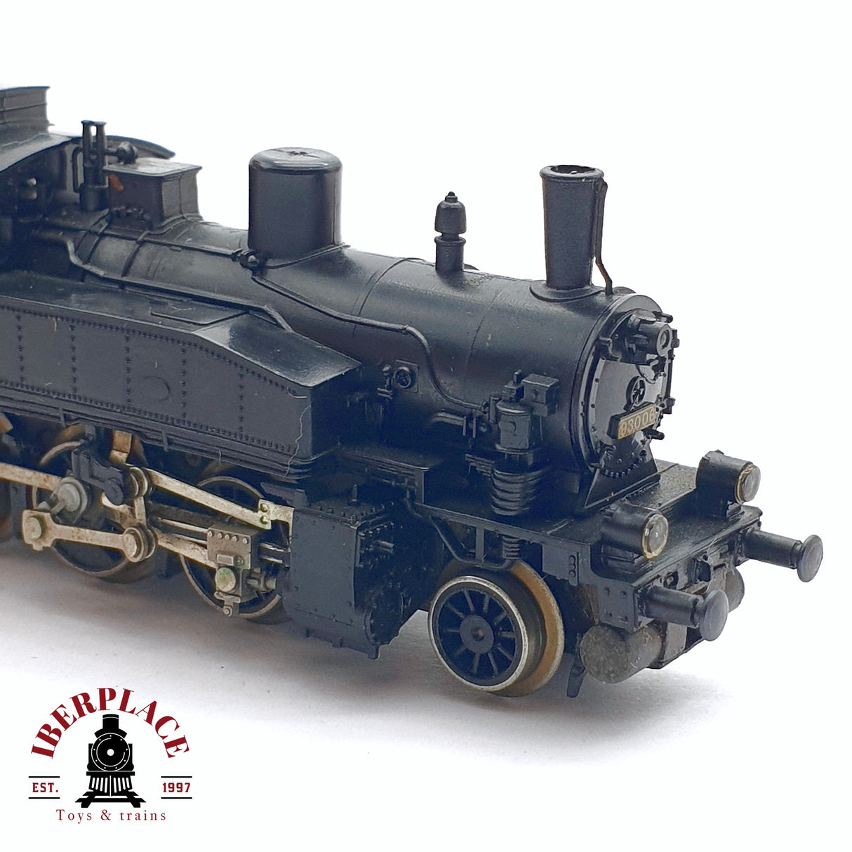 💡♻️ 2da mano - Fleischmann 7031 Locomotora de vapor Negra N escala 1:160