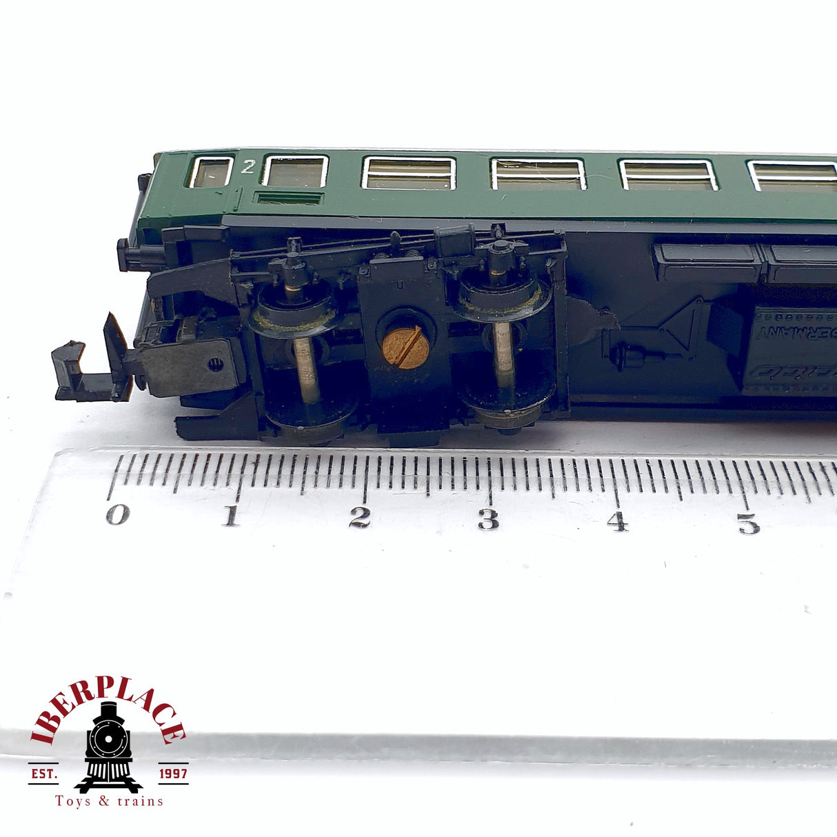 ♻️ 2da mano - Arnold 0381 vagón pasajeros DB clase 2 N escala 1:160