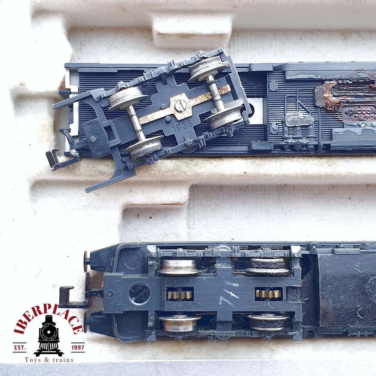 ♻️ 2da mano - Fleischmann 7430 tren Diesel de pasajeros DB para restaurar N escala 1:160