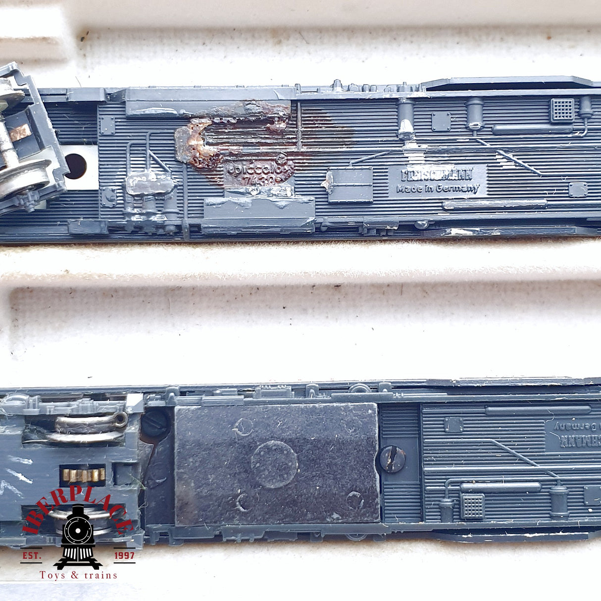 ♻️ 2da mano - Fleischmann 7430 tren Diesel de pasajeros DB para restaurar N escala 1:160