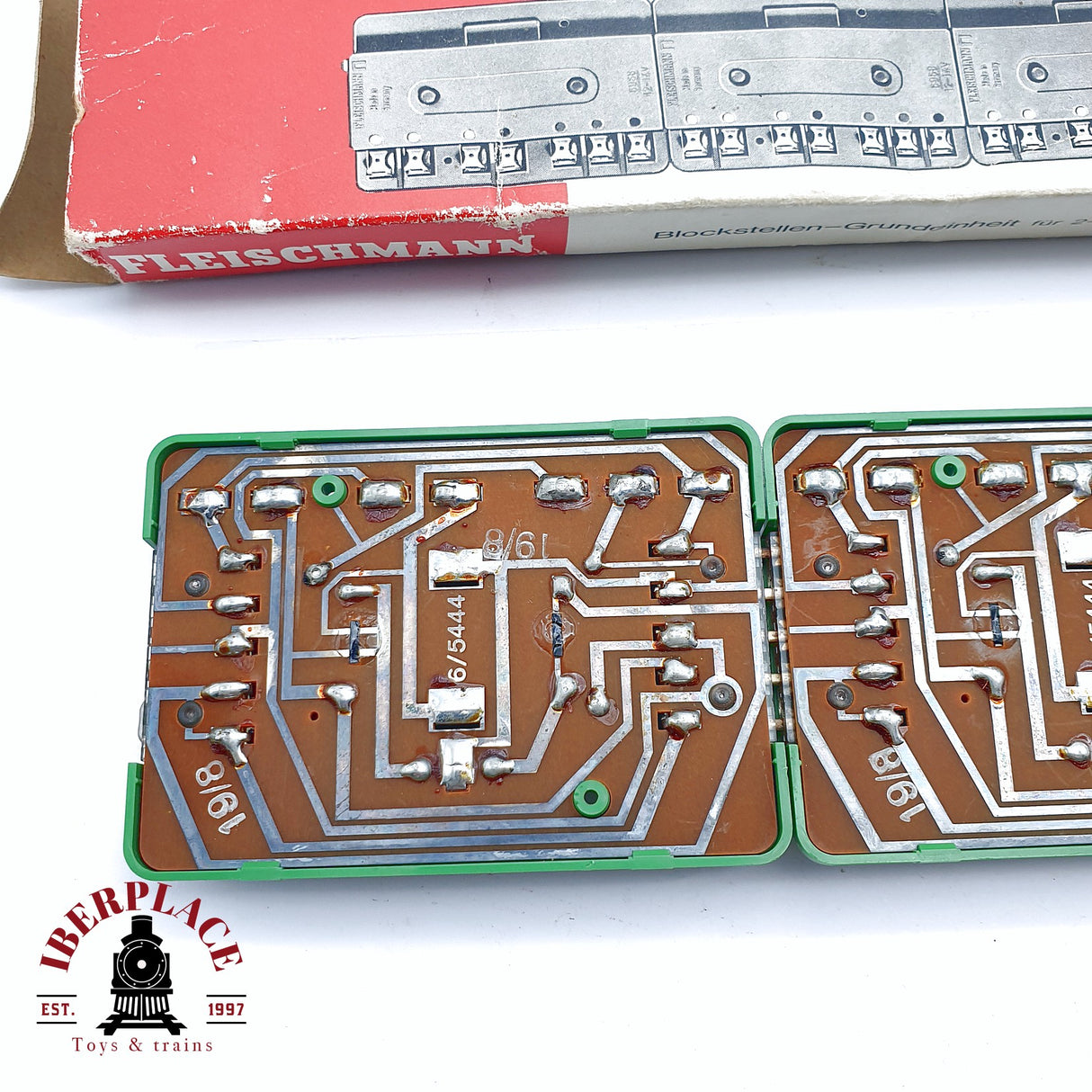 ♻️ 2da mano - Fleischmann 6957 Unidades de mando en bloque H0 escala 1:87