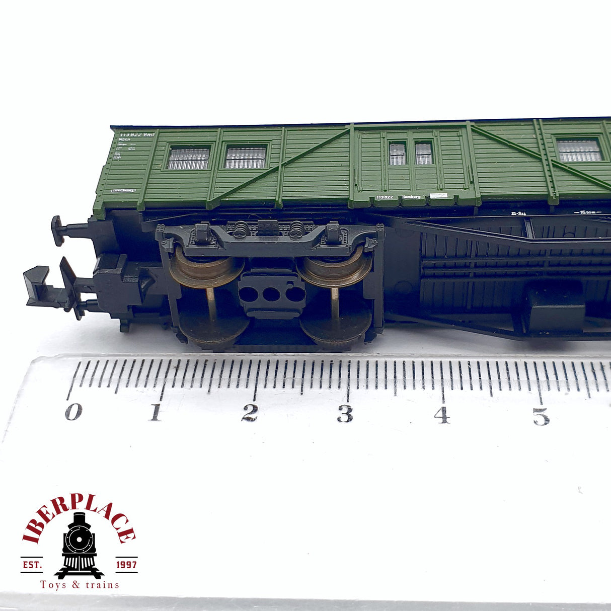 ♻️ 2da mano - Roco 02370A vagón equipajes y mercancias DB N escala 1:160