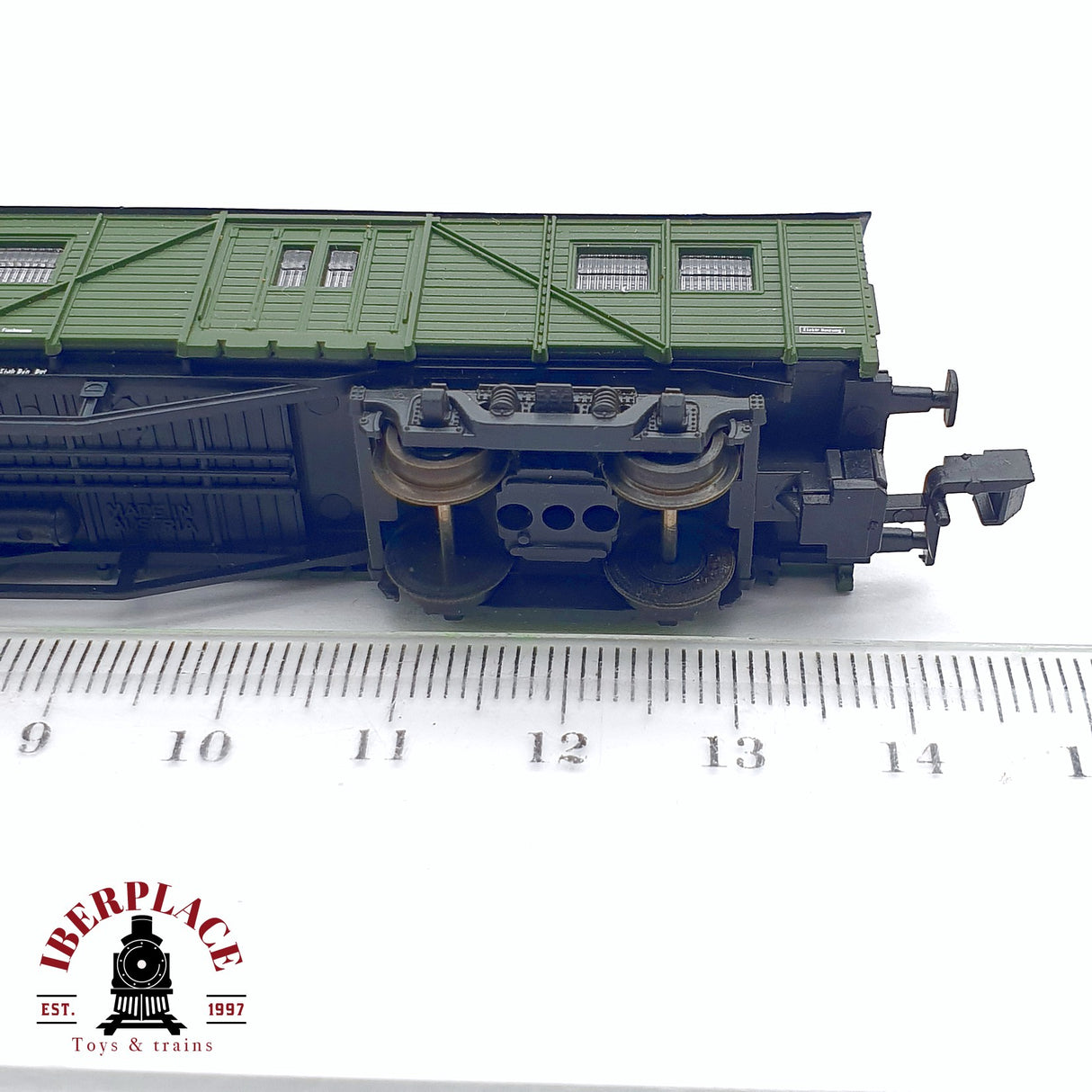 ♻️ 2da mano - Roco 02370A vagón equipajes y mercancias DB N escala 1:160