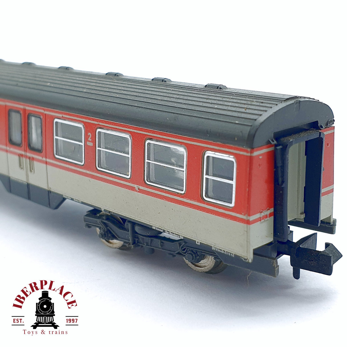 ♻️ 2da mano - Fleischmann 8192 vagón pasajeros DB clase 2 N escala 1:160