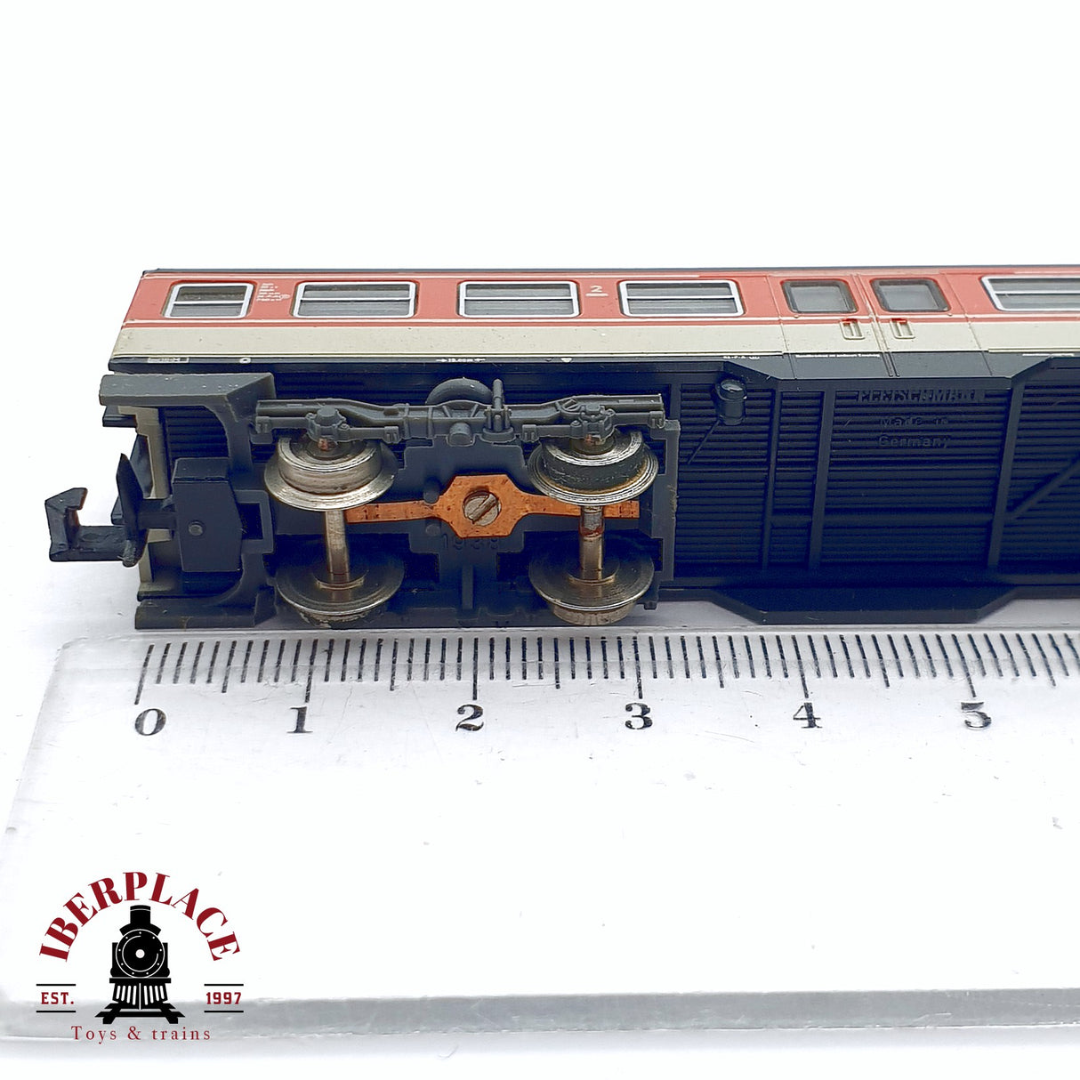 ♻️ 2da mano - Fleischmann 8192 vagón pasajeros DB clase 2 N escala 1:160