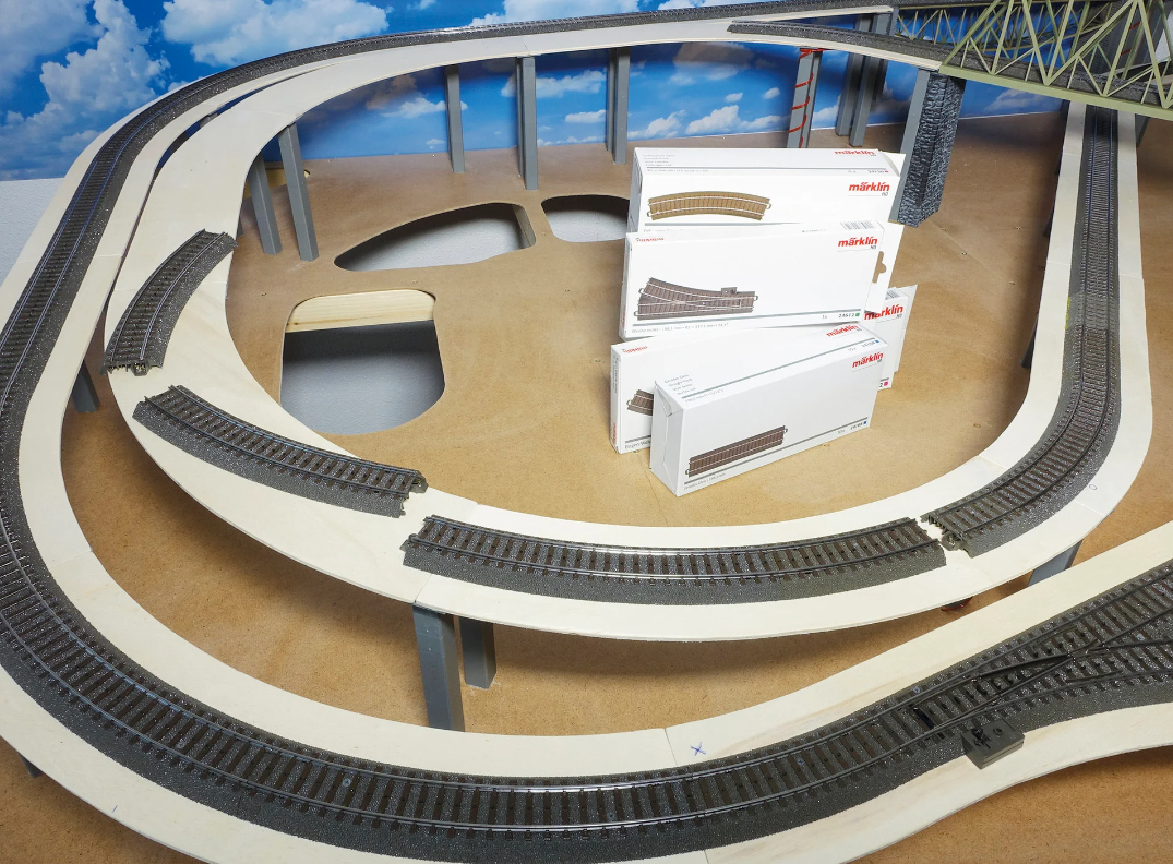 Noch 53605 Kit de ruta ferroviaria Easy-Track "Andreastal" H0 escala 1:87 ho 00