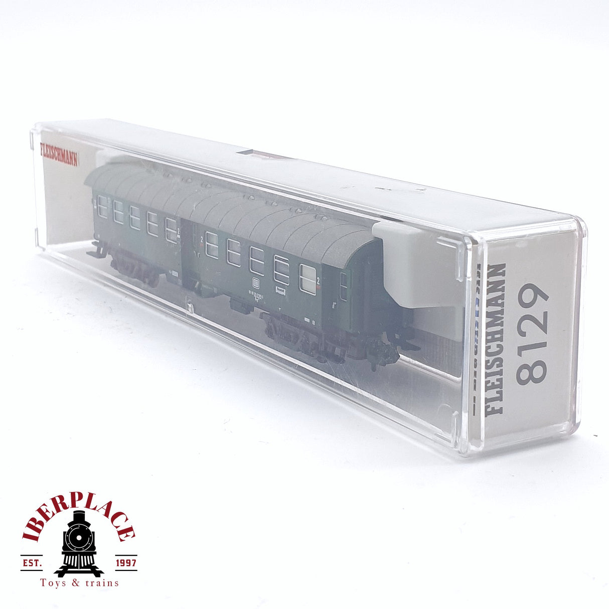 ♻️ 2da mano - Fleischmann 8129 vagón pasajeros DB clase 2 N escala 1:160