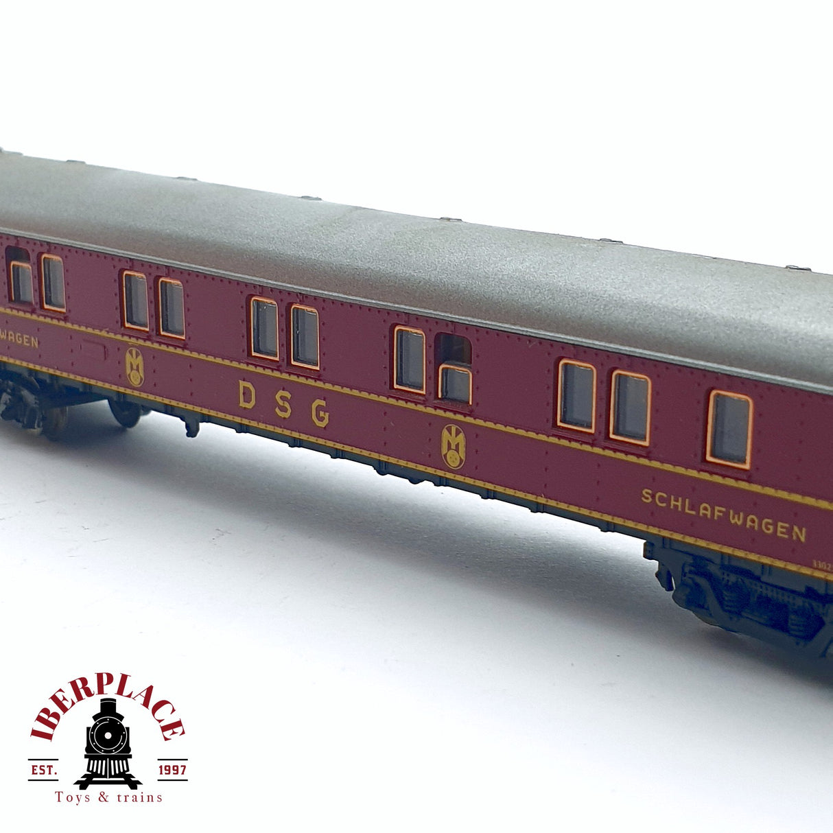 ♻️ 2da mano - Roco 24218 vagón pasajeros DSG coche cama N escala 1:160