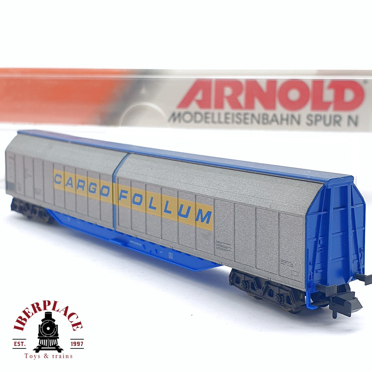 ♻️ 2da mano - Arnold 4453 vagón Cargo Follum DB N escala 1:160