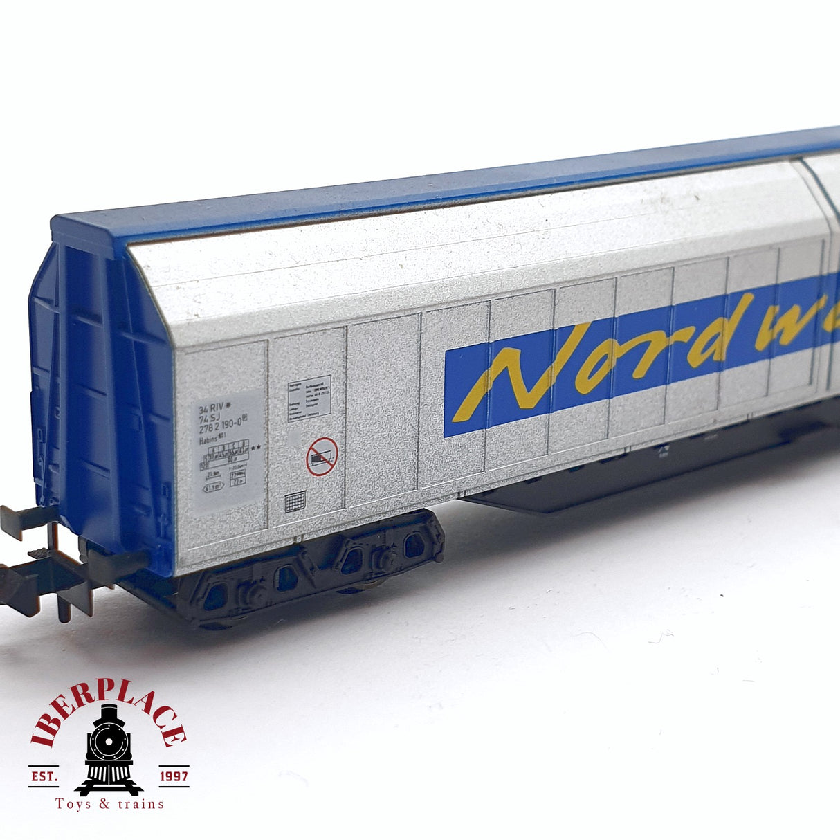 ♻️ 2da mano - Arnold 4448K vagón Nordwagon SJ 278 2 190 N escala 1:160