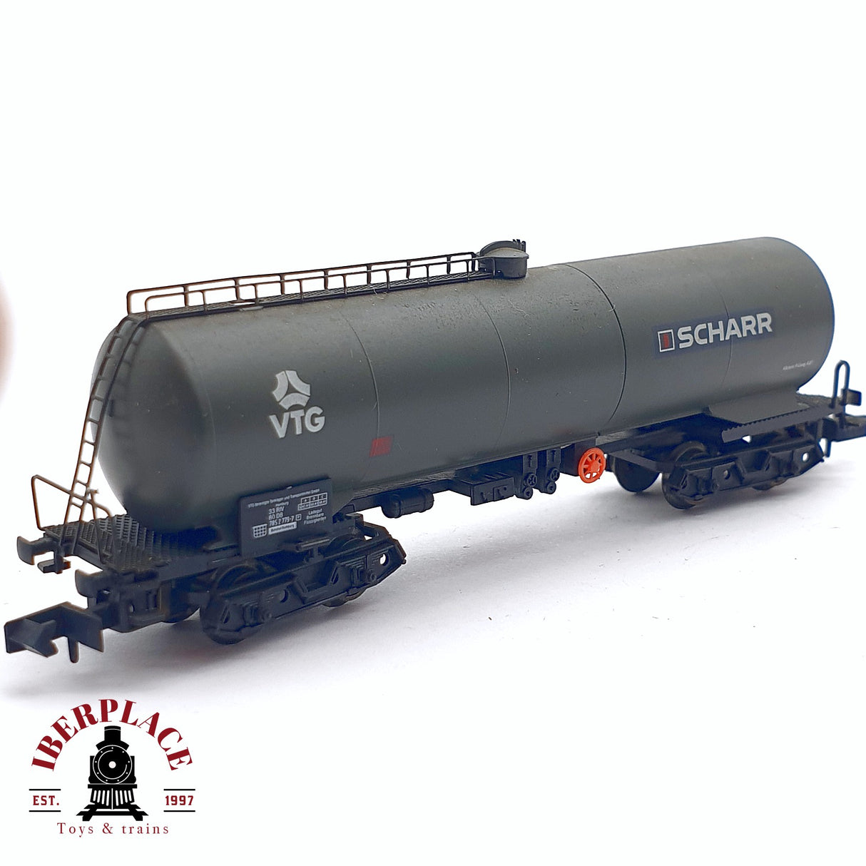 ♻️ 2da mano - Arnold 4372 vagón cisterna Scharr VTG DB N escala 1:160