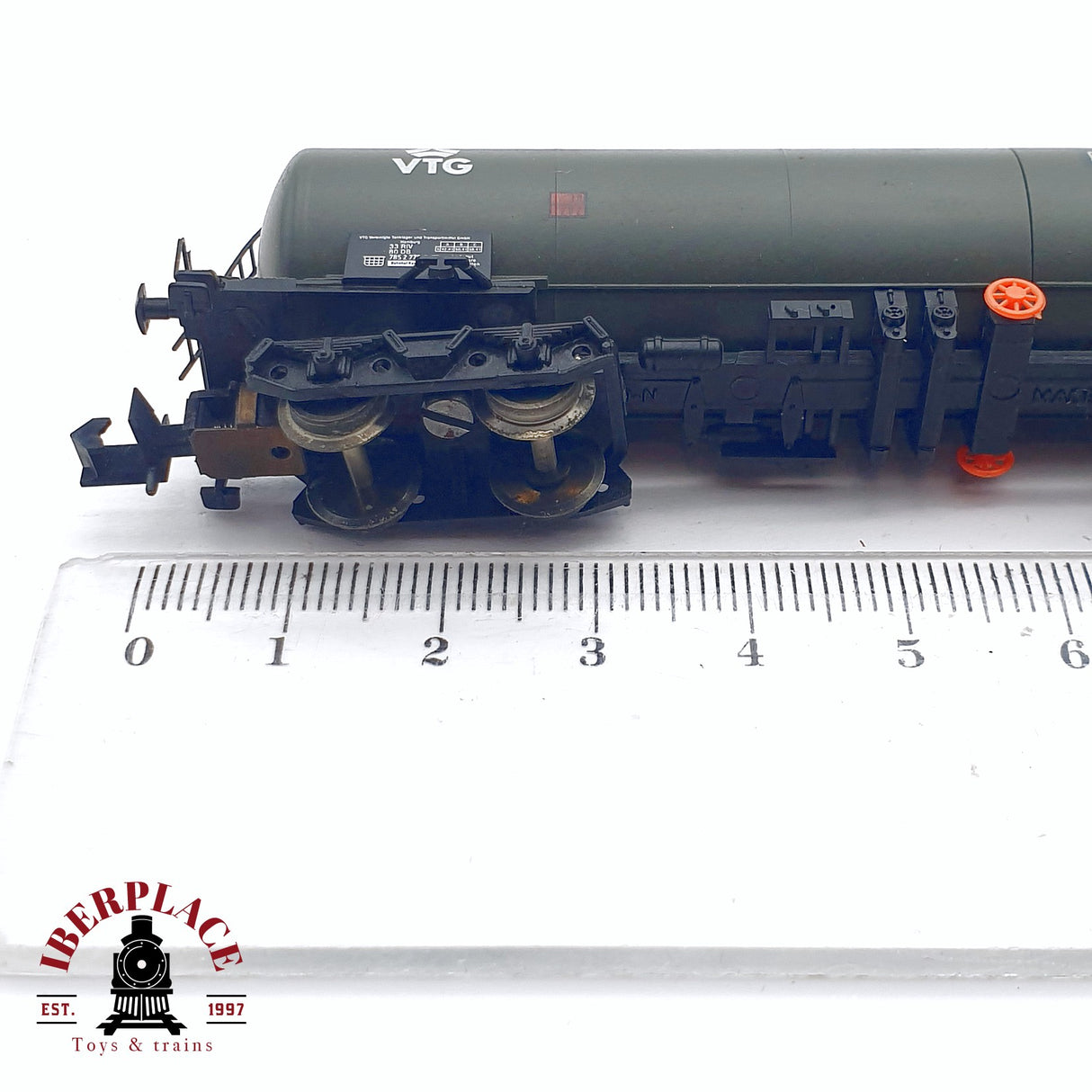 ♻️ 2da mano - Arnold 4372 vagón cisterna Scharr VTG DB N escala 1:160