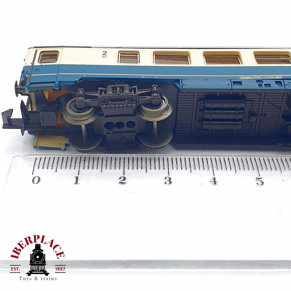 ♻️ 2da mano - Roco 24303 vagón pasajeros DB clase 2 N escala 1:160
