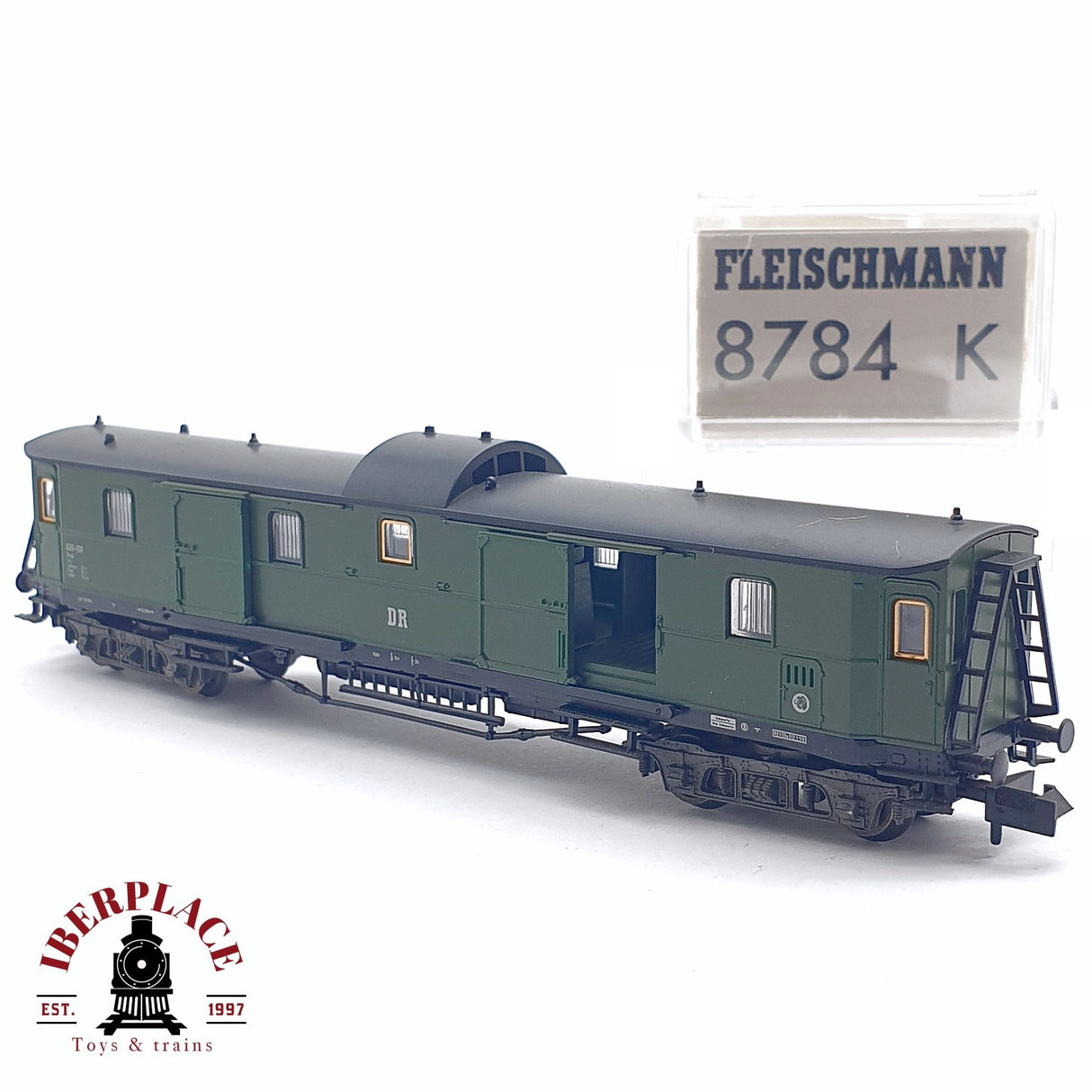 ♻️ 2da mano - Fleischmann 8784K vagón equipaje y mascotas DR N escala 1:160