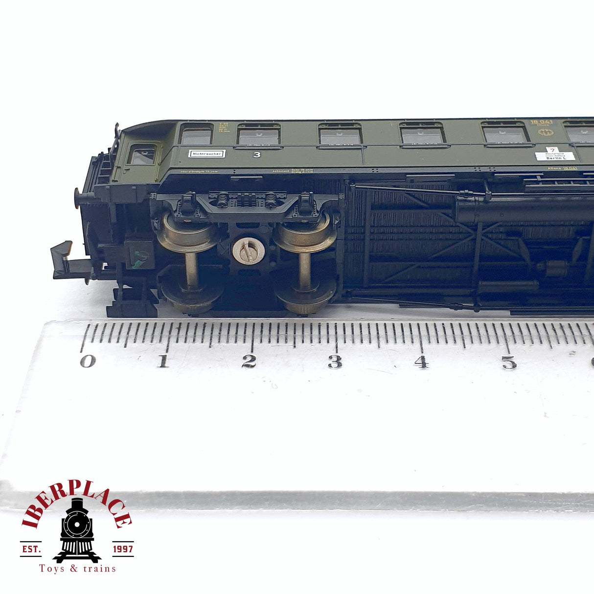 ♻️ 2da mano - Fleischmann 8083K vagón pasajeros DRG 18 041 N escala 1:160