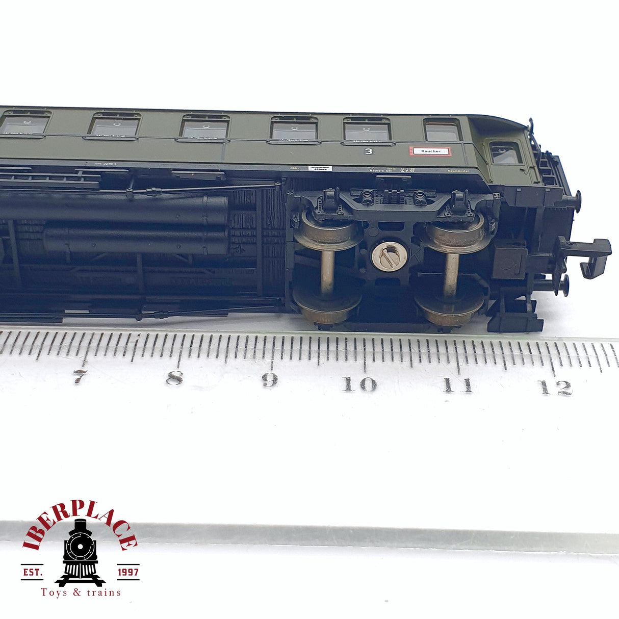 ♻️ 2da mano - Fleischmann 8083K vagón pasajeros DRG 18 041 N escala 1:160