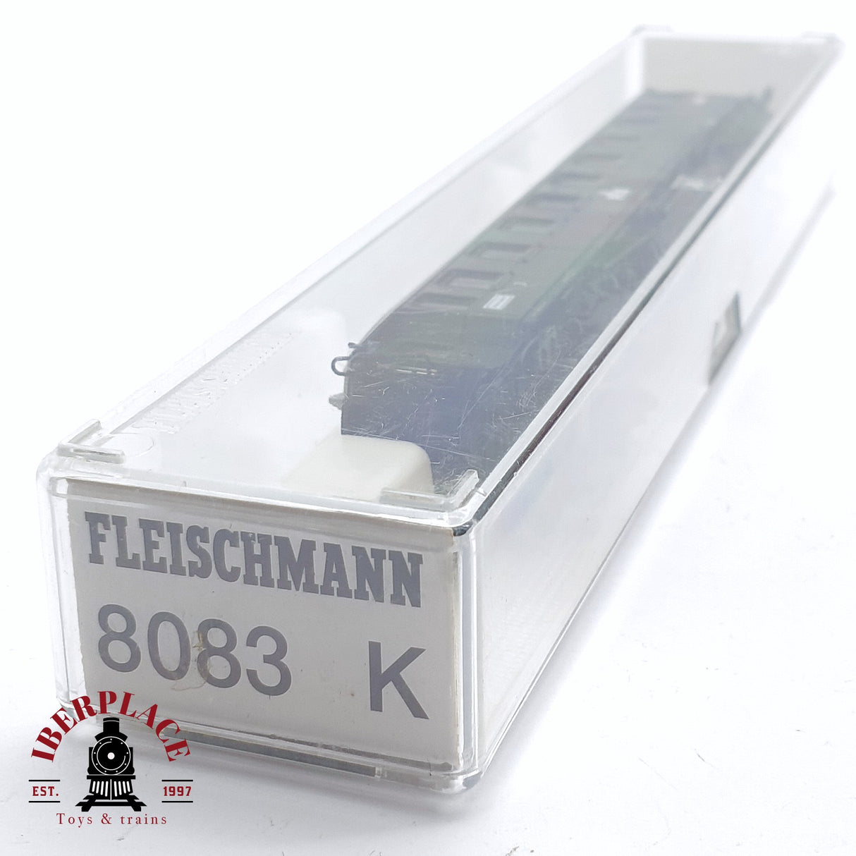 ♻️ 2da mano - Fleischmann 8083K vagón pasajeros DRG 18 041 N escala 1:160