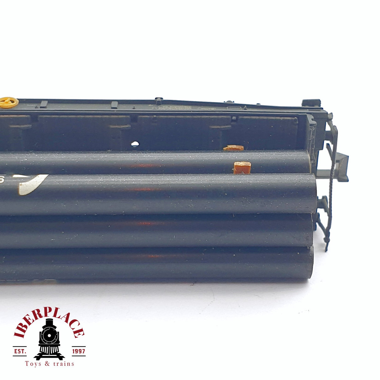 ♻️ 2da mano - Fleischmann 25315 vagón plataforma con tubos Salzgitter AG N escala 1:160