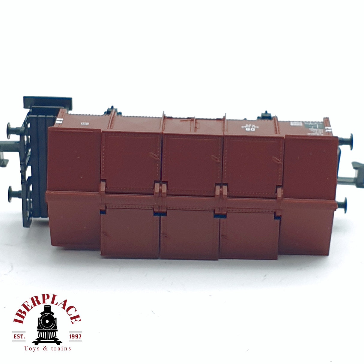 ♻️ 2da mano - Fleischmann 8219K vagón mercancias DB 341 082 N escala 1:160