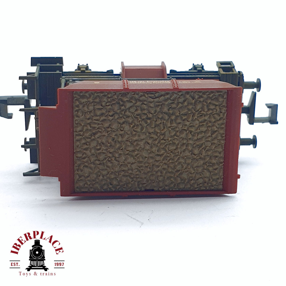 ♻️ 2da mano - Fleischmann 8228 vagón tolva con gravilla DR N escala 1:160