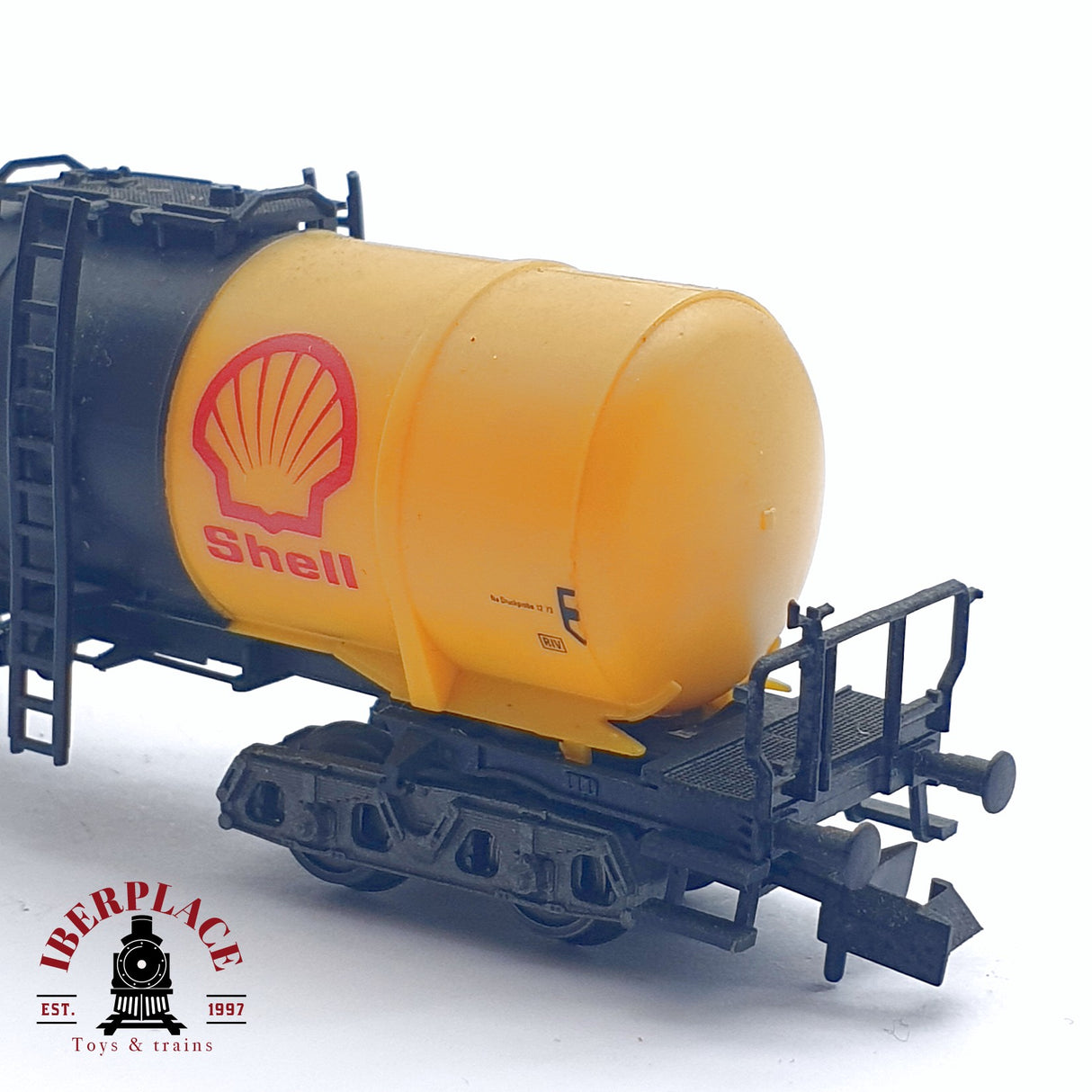 ♻️ 2da mano - Fleischmann 8481K vagón cisterna Shell DB N escala 1:160