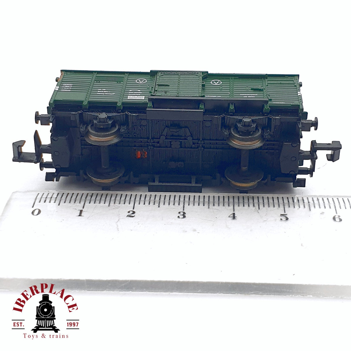 ♻️ 2da mano - Fleischmann 8351 vagón de herramientas DB N escala 1:160