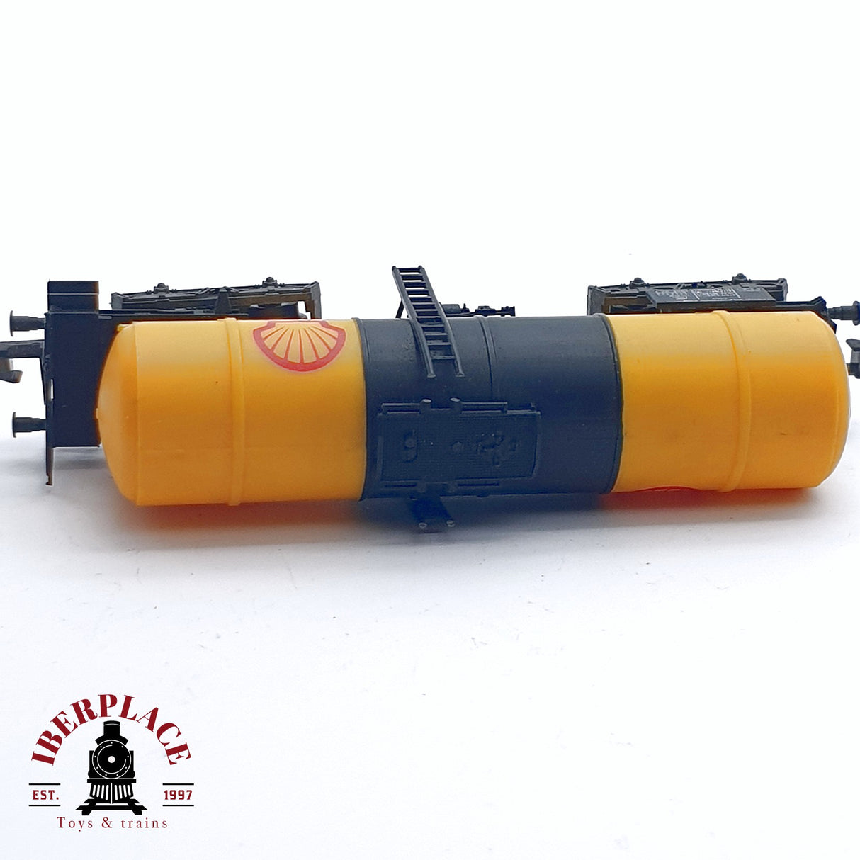 ♻️ 2da mano - Fleischmann 8481K vagón cisterna Shell DB N escala 1:160