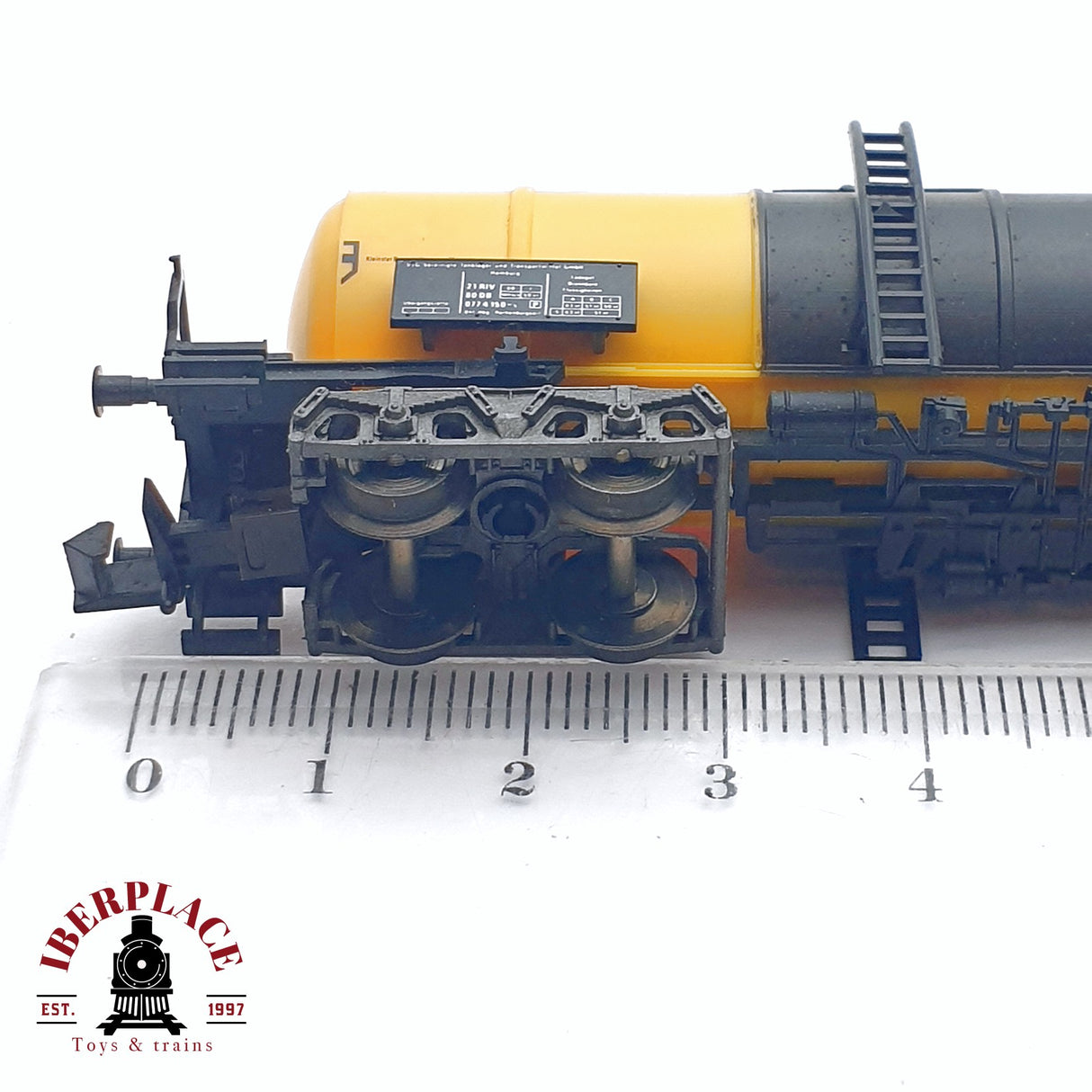 ♻️ 2da mano - Fleischmann 8481K vagón cisterna Shell DB N escala 1:160