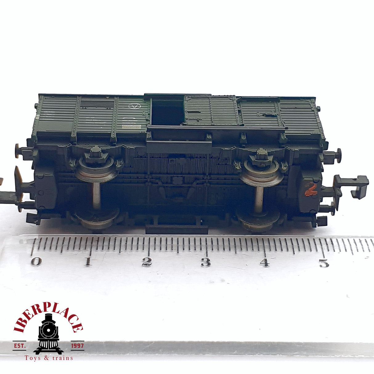 ♻️ 2da mano - Fleischmann 8351 vagón de herramientas DB N escala 1:160