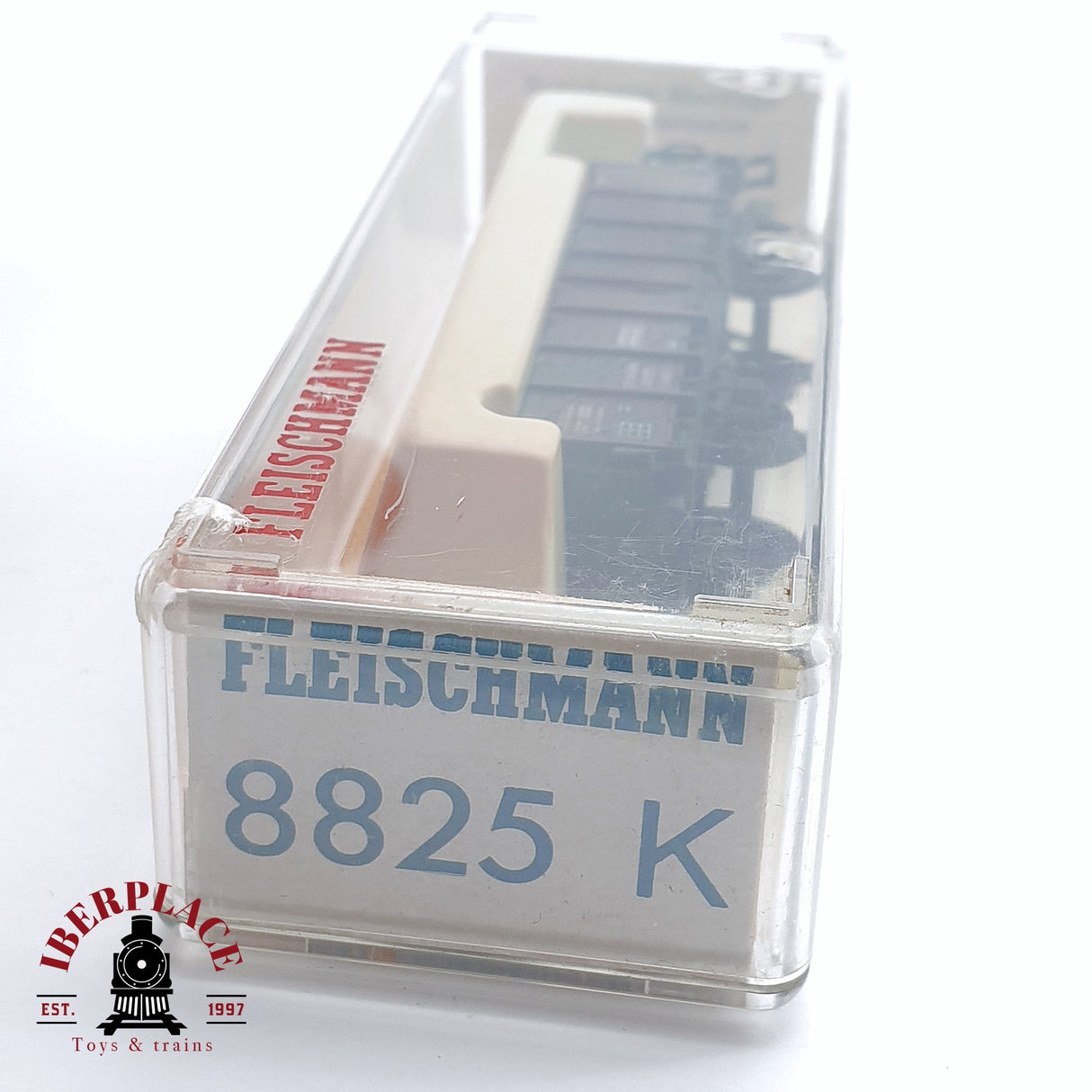 ♻️ 2da mano - Fleischmann 8825K vagon de bordes altos con garita 41579 N escala 1:160