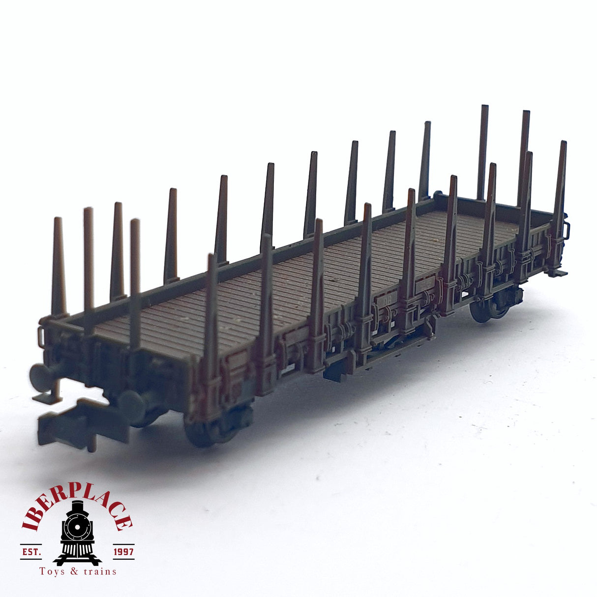 ♻️ 2da mano - Fleischmann 8856K vagón con estacas DB N escala 1:160