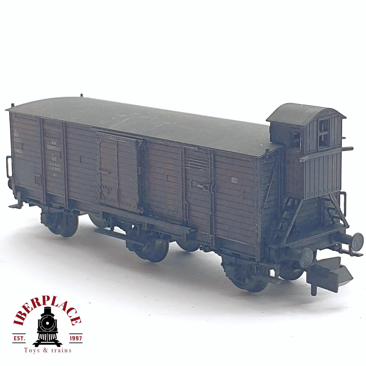 ♻️ 2da mano - Fleischmann 93 8380 A K vagón cerrado ÖBB N escala 1:160