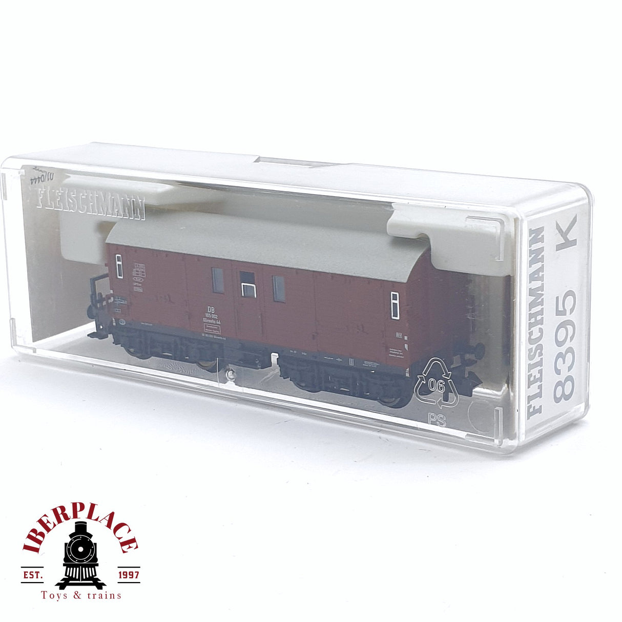 ♻️ 2da mano - Fleischmann 8395K vagón establo DB 185 002 N escala 1:160