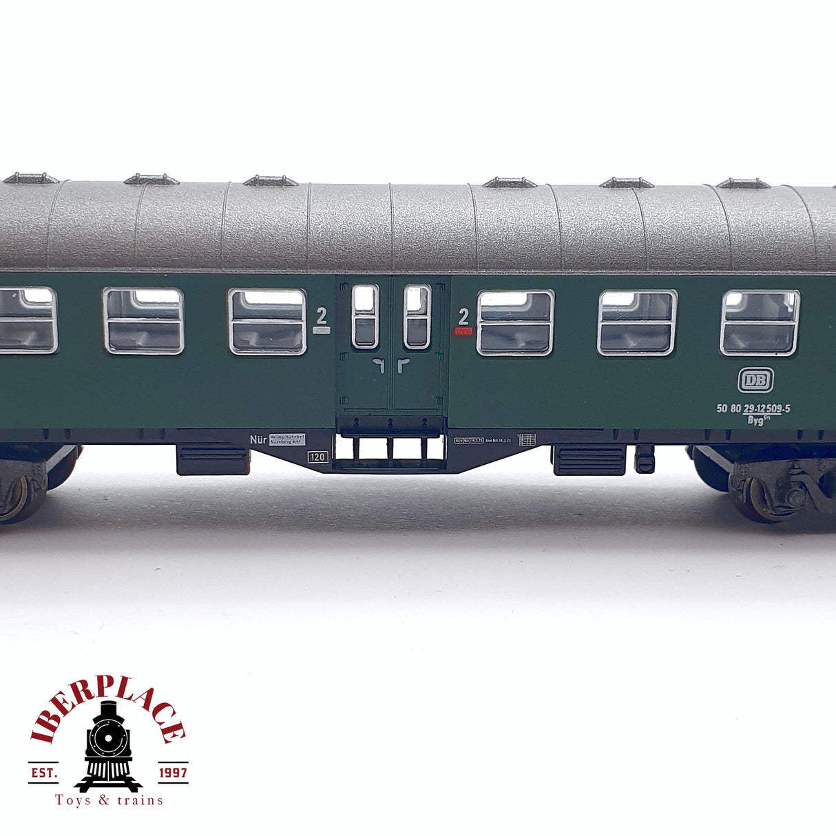 ♻️ 2da mano - Fleischmann 8129 vagón pasajeros DB clase 2 N escala 1:160