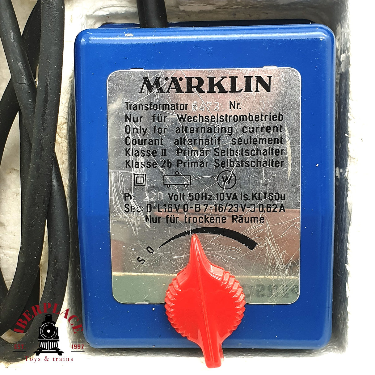 ♻️ 2 mano - Märklin 2953 Antiguo Set iniciación Locomotora 3020 H0 escala 1:87 A107