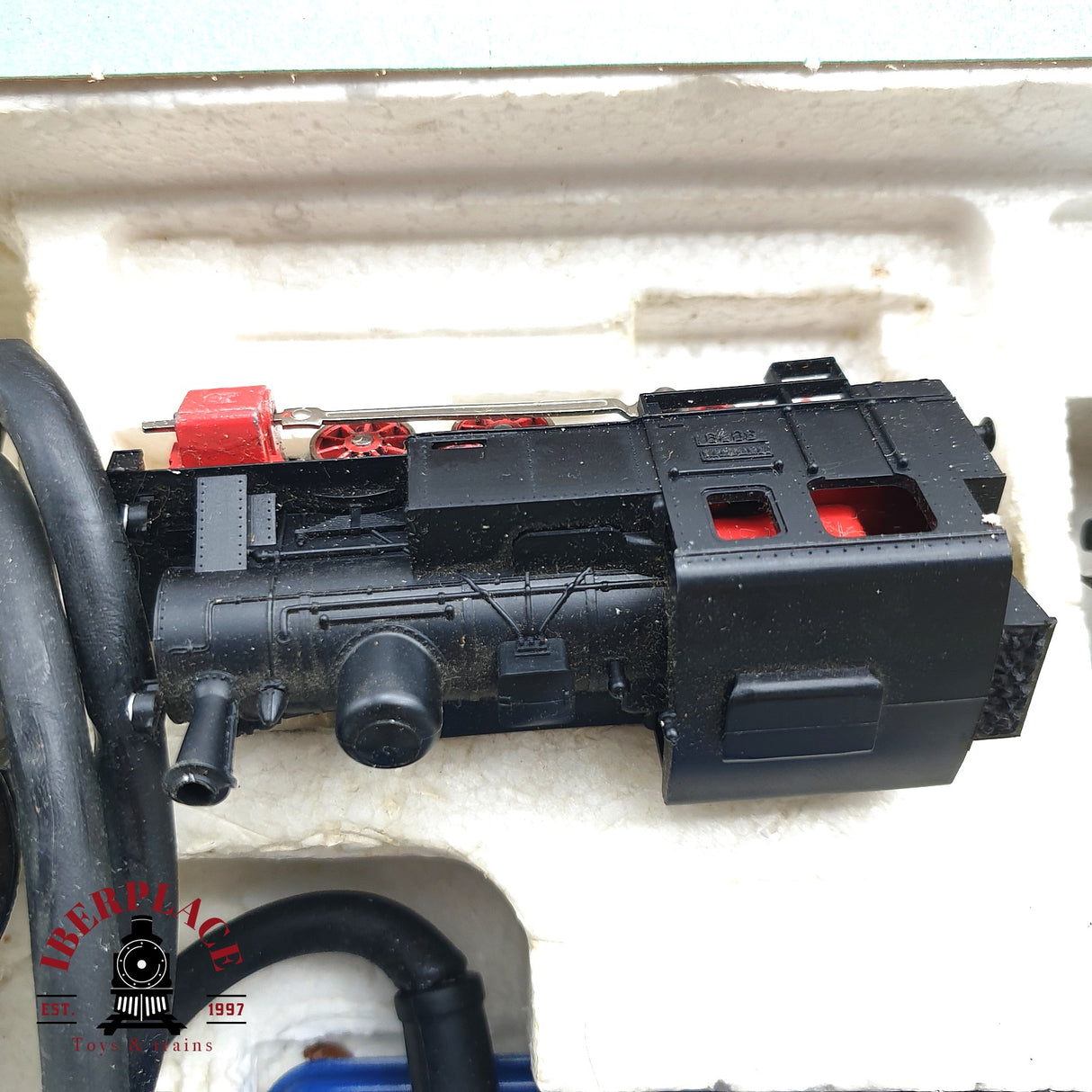 ♻️ 2 mano - Märklin 2953 Antiguo Set iniciación Locomotora 3020 H0 escala 1:87 A107