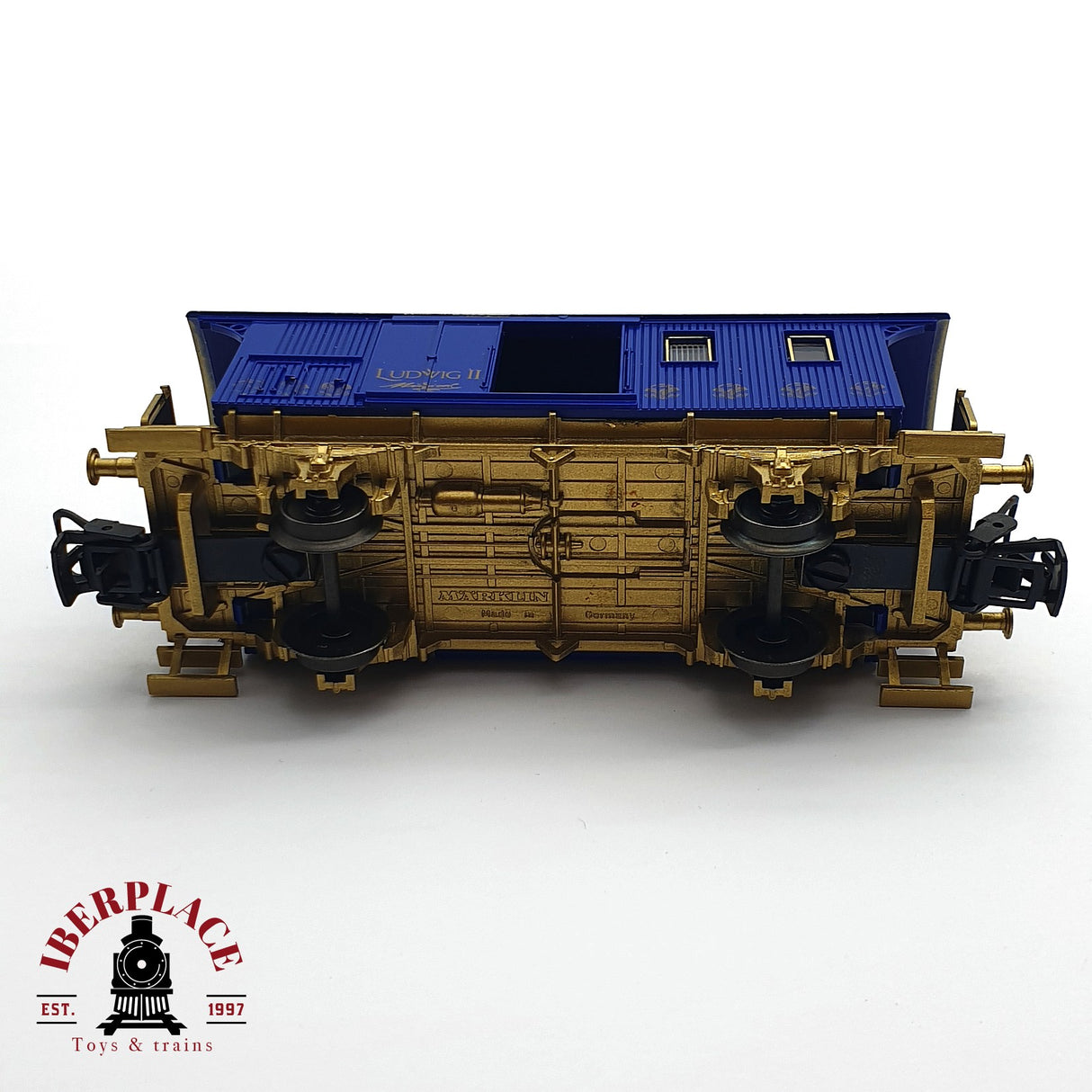 ♻️ 2 mano - Märklin 41071 vagon equipajes Ludwig II H0 escala 1:87 A107