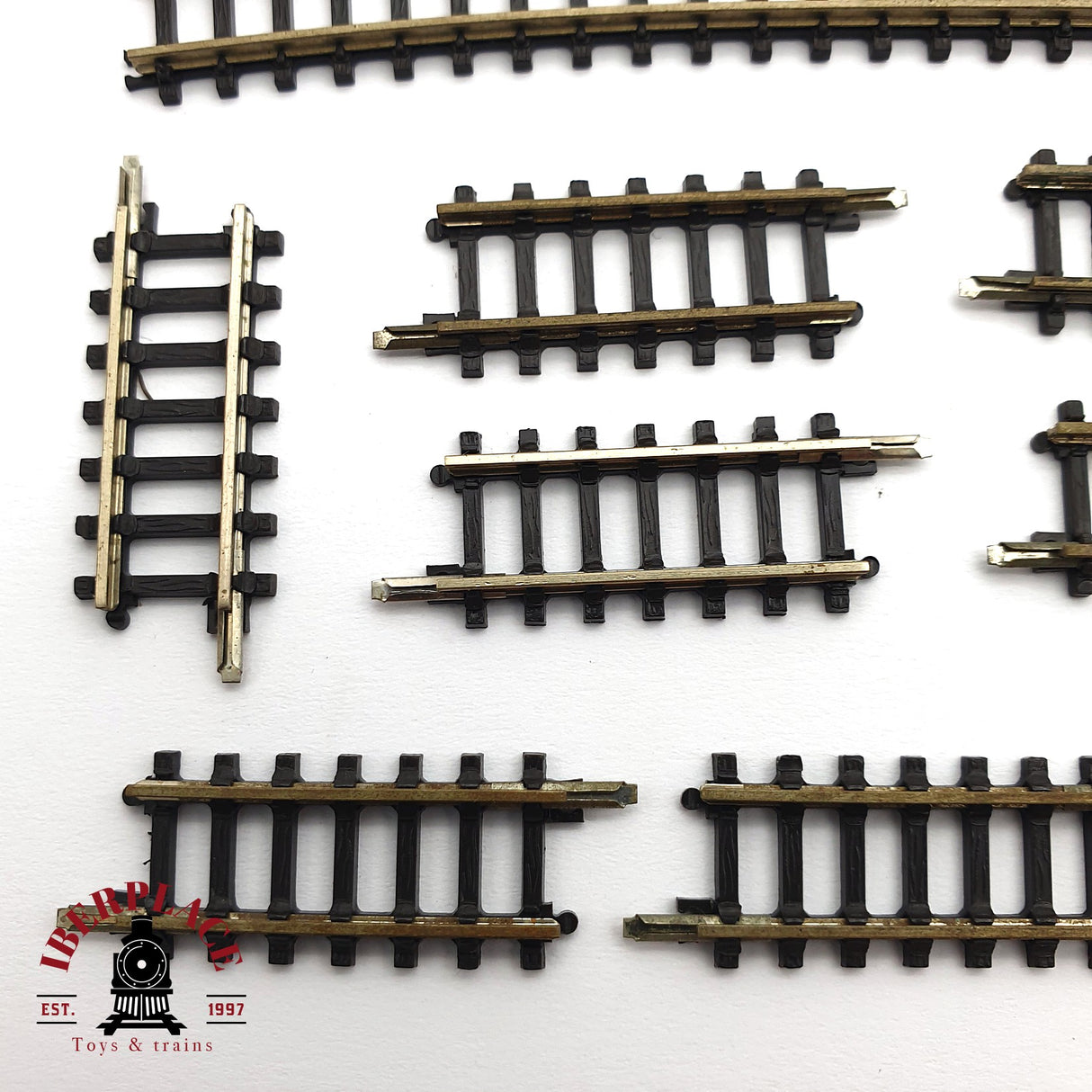 ♻️ 2 mano - Märklin 12x 8591 8503 vías rectas y curvas Z escala 1:220 A107