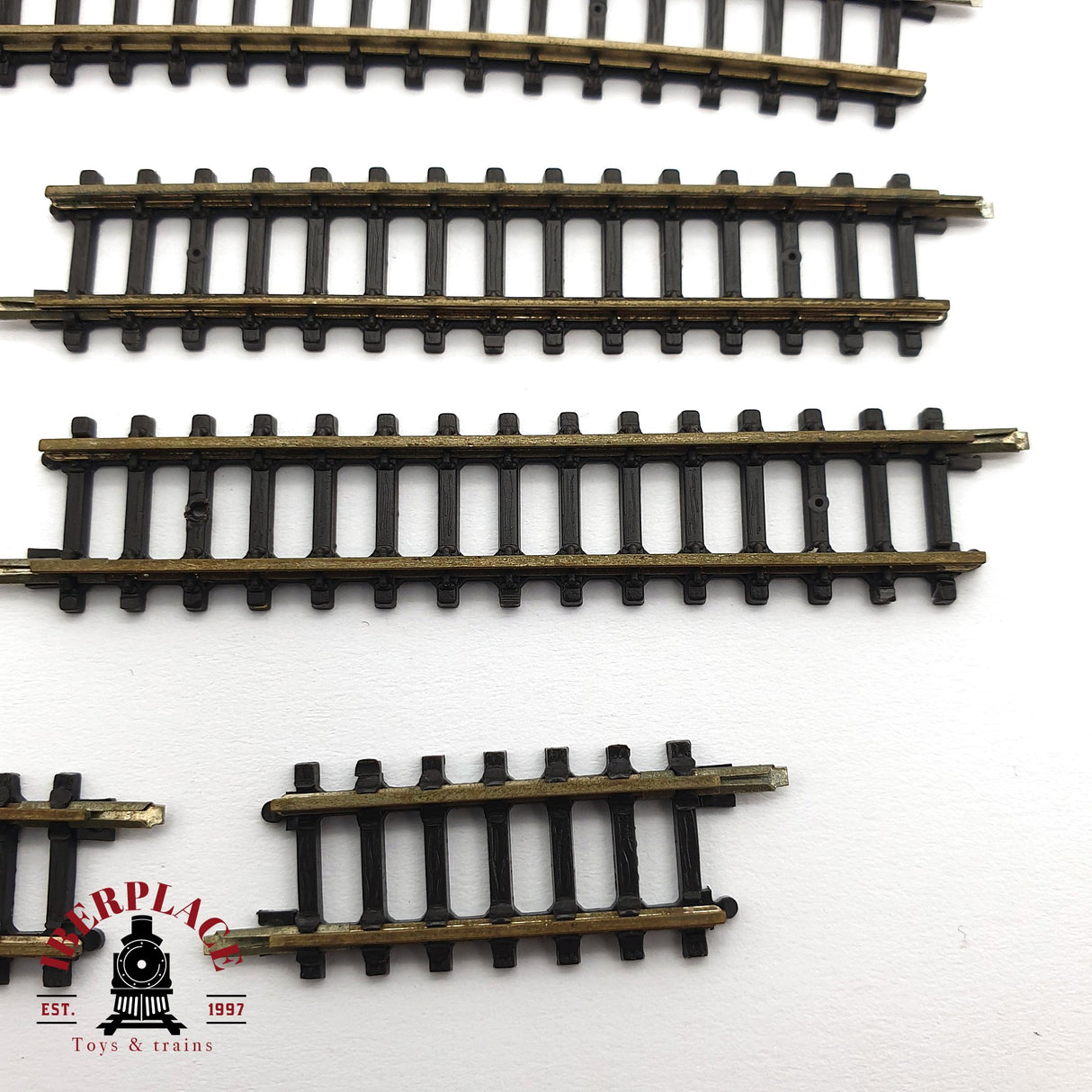 ♻️ 2 mano - Märklin 12x 8591 8503 vías rectas y curvas Z escala 1:220 A107