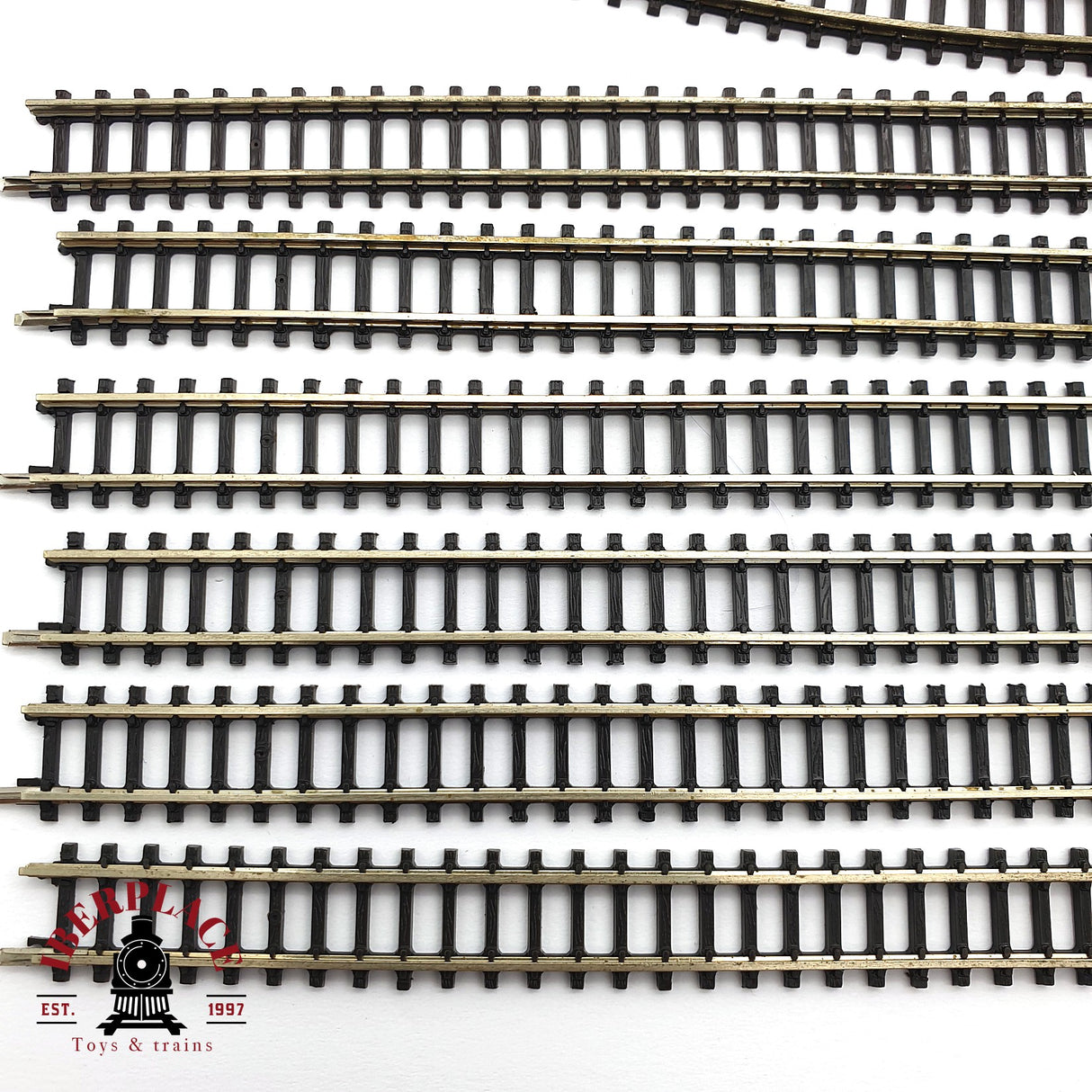 ♻️ 2 mano - Märklin 13x 8505 8530 vías curvas y rectas Z escala 1:220 A107