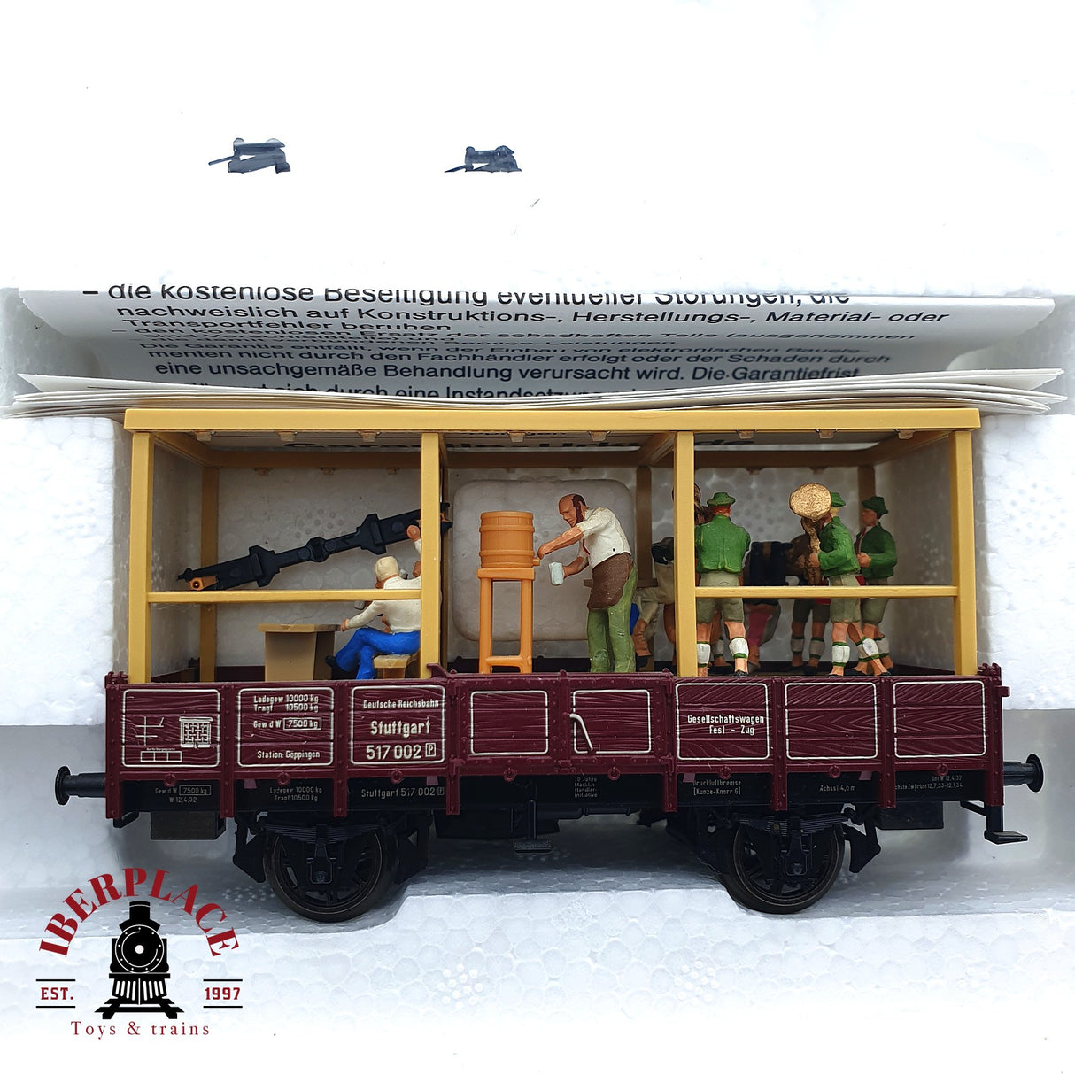 ♻️ 2 mano - Märklin 28972 Locomotora desfile Glaskasten DR H0 escala 1:87 A107