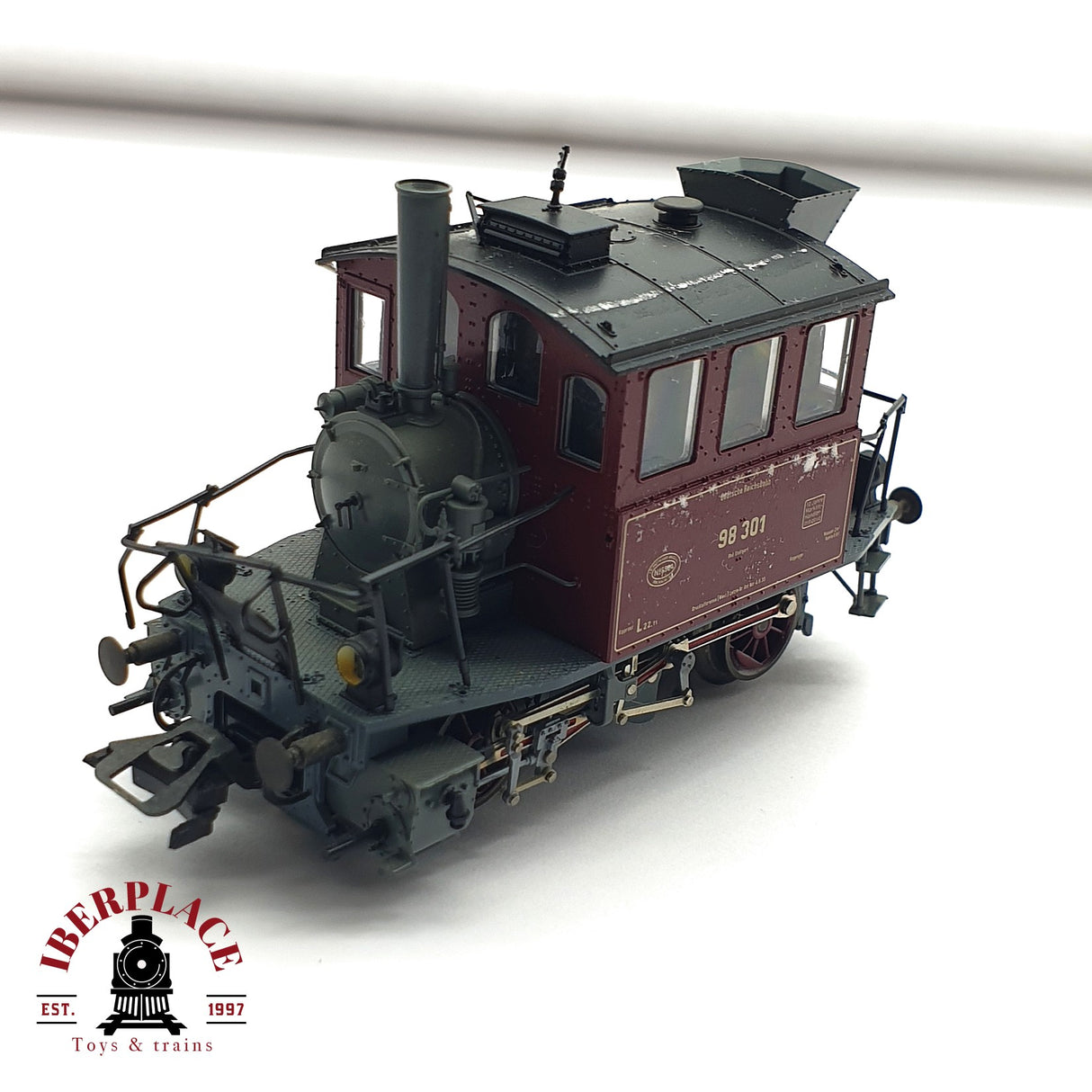 ♻️ 2 mano - Märklin 28972 Locomotora desfile Glaskasten DR H0 escala 1:87 A107