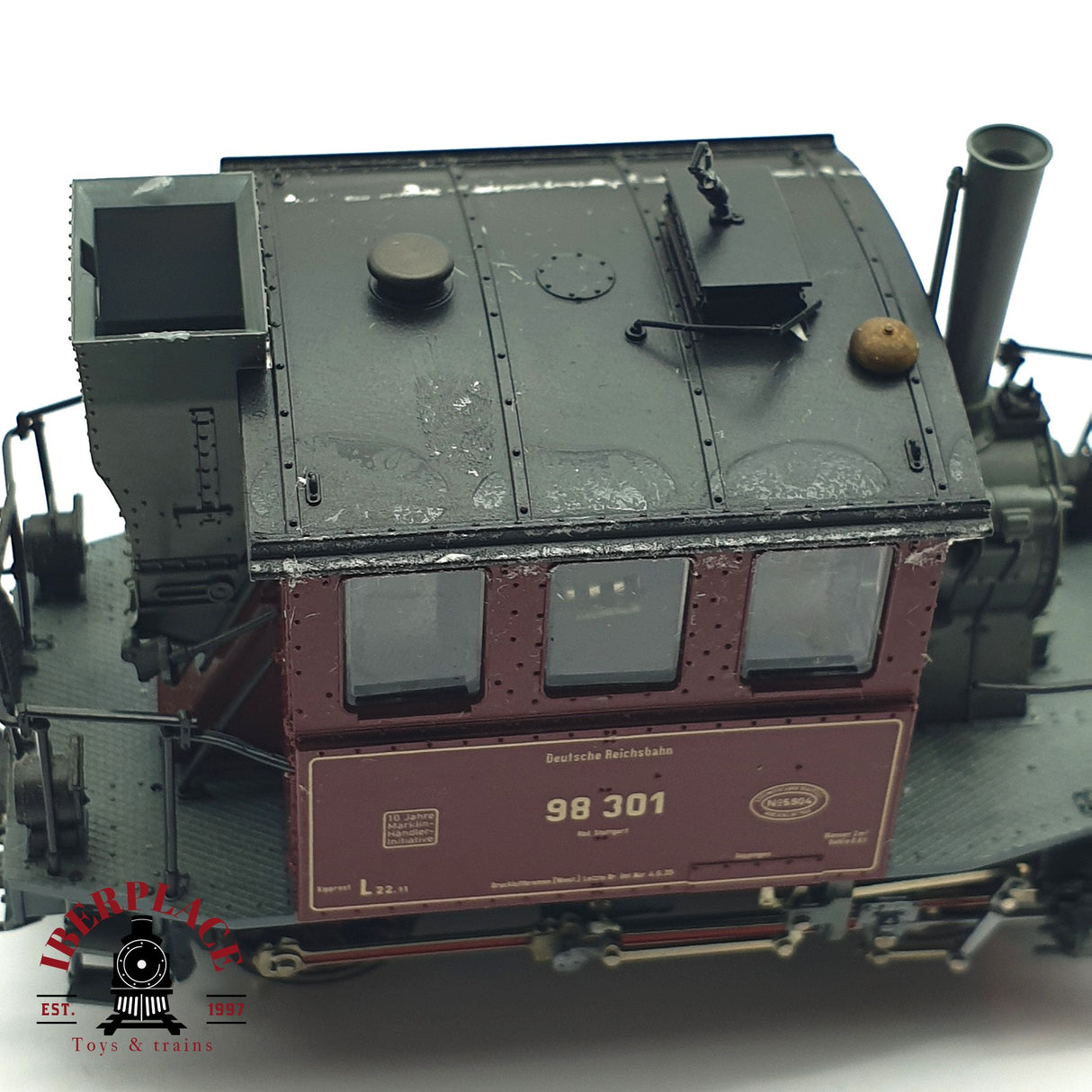 ♻️ 2 mano - Märklin 28972 Locomotora desfile Glaskasten DR H0 escala 1:87 A107