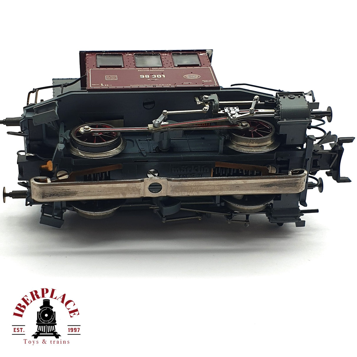 ♻️ 2 mano - Märklin 28972 Locomotora desfile Glaskasten DR H0 escala 1:87 A107