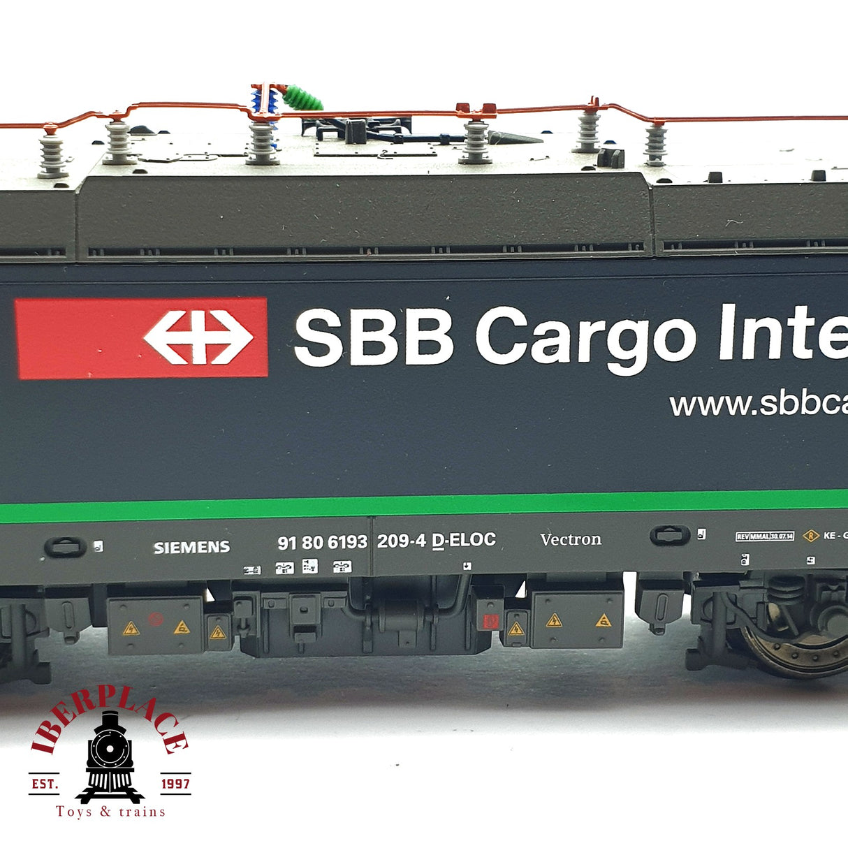 ♻️ 2da mano - Märklin 36193 Dig. Locomotora con Sonido DCC mfx Ep VI SBB Cargo H0 escala 1:87 A11