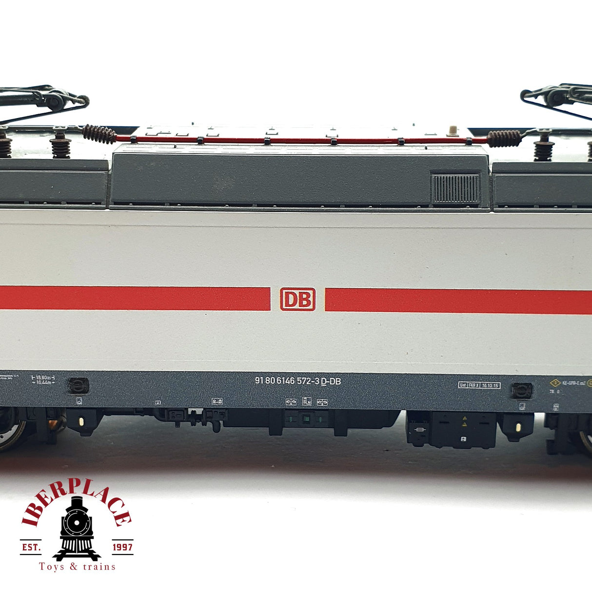 ♻️ 2da mano - Märklin 37449 Dig. Locomotora con sonido DCC mfx + vagón cafetería H0 escala 1:87 A11