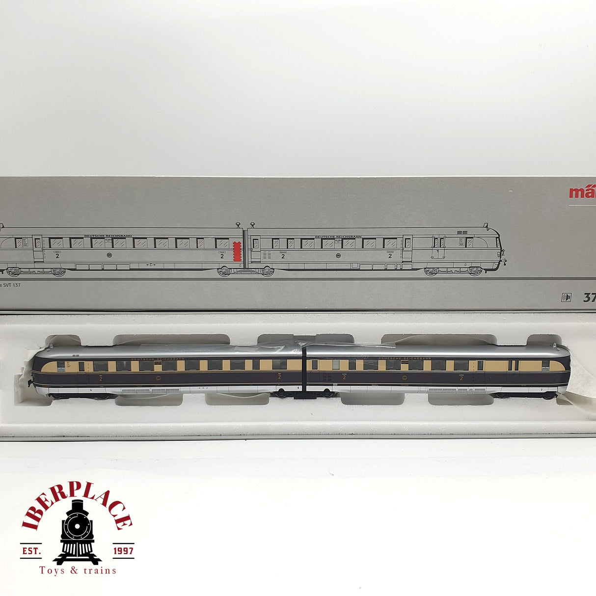♻️ 2da mano - AC Märklin 37770 Digital Locomotora Baureihe SVT 137 H0 escala 1:87 A16